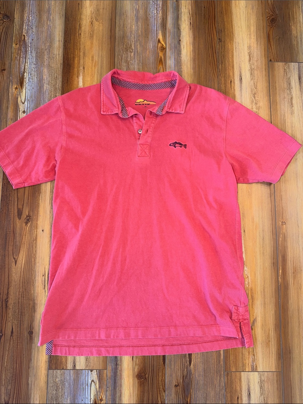 Mens Orvis Polo Shirt Size Medium